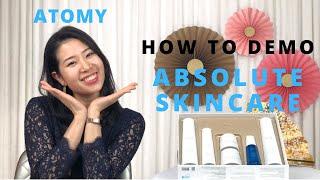 Absolute Skincare Set: How to Demo, English