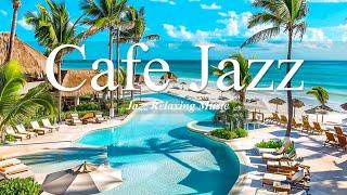 Happy Summer Jazz - Positive Morning Jazz Bossa Nova Music with Waves Sound for Good Mood & Relax