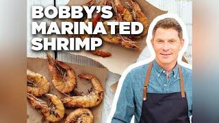 Bobby Flay's 5-Star Ginger-Soy-Lime Marinated Grilled Shrimp | Boy Meets Grill | Food Network