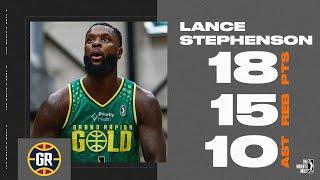 Lance Stephenson Racks Up Triple-Double vs. Mad Ants