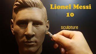 Lionel messi 얼굴 만들기~!(sculpting the God messi)