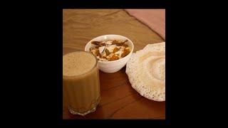 Typical South Indian Breakfast I Appam and Butter chicken I #Shorts