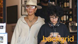 Jennifer Lopez's Chic Lunch Date Style with her daughter in WEHO