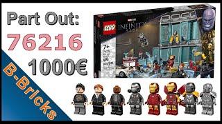 Part Out: 8x Lego 76216, 1000€ Warenwert & exklusive Figuren