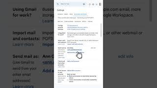 Use Gmail to manage your non Gmail email addresses  #Shorts