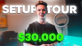 $30,000 GAMING SETUP TOUR - SETTY