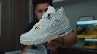 Why Air Jordan 4 Metallic Gold is a Must-Buy! 