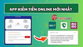 Tronwwe App Kiếm Tiền Online Mới Nhất 2024, Test Thử 50trx = 150.000đ Và Cái Kết ... ?