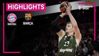 Obst-Dreierrekord! FC Bayern München - FC Barcelona | Turkish Airlines EuroLeague | MAGENTA SPORT