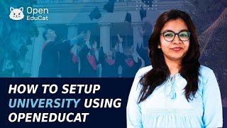 How To Setup University Using OpenEduCat - Education ERP Management Software