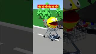 #thepacman  was too fast on road #cutfrom #reaction #shorts #shortvideo