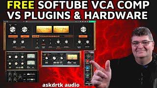 FREE Softube VCA COMP vs Waves DBX 160 / UA DBX 160 / DBX 560A Hardware