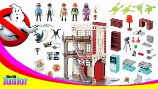 Fun Timelapse Build | Playmobil Ghostbusters Firehouse 9219 | NEW 2017