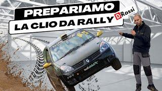 AUTO DA COMPETIZIONE DA RALLY COME FUNZIONA ? COSA CE SOTTO ? ASSETTO TERRA VS ASFALTO CLIO RS