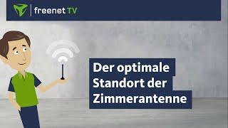 Der optimale Standort der Zimmerantenne