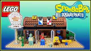 THE KRUSTY KRAB! - RARE LEGO SPONGEBOB Set 3825 Review!