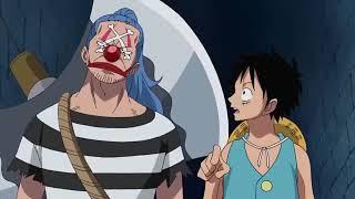 Luffy and Buggy Funny Moment  in Impel Down