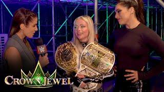 Liv Morgan states her case as greatest Women's World Champion: Crown Jewel 2024 exclusive