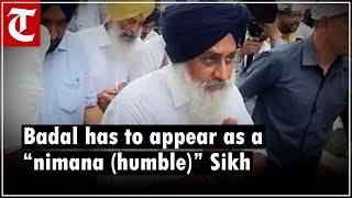 SAD leader Sukhbir Badal arrives at Golden Temple, a day after Akal Takht declared him “tankhaiya’’