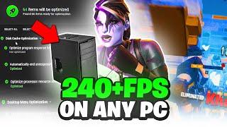  BOOST Your FPS to 240+ in Fortnite Chapter 6 with THIS SECRET! (Boost FPS & Fix Lag)