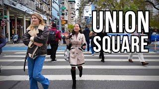 NEW YORK CITY Walking Tour [4K] - UNION SQUARE