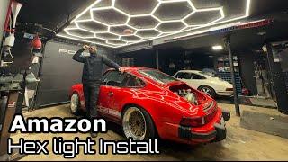 BEST garage led lighting | install | detailers garage | interior renovation