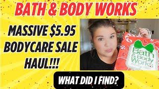 Massive Bath & Body Works Haul! Unbelievable Finds at the $5.95 Body Care Sale!