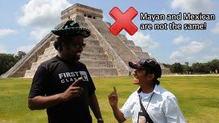 How to say greetings in Mayan and Spanish: Wilbur in Mexico