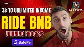 Ride BNB joining Process by SAFE PAL wallet