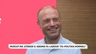 Joseph Muscat ma jiċħadx il-qasma fil-Partit Laburista - "Fil-politika normali"