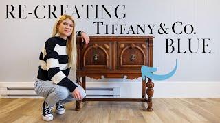 I Tried Re-Creating Tiffany & Co Blue for FURNITURE