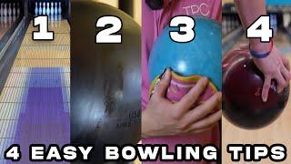 Four Easy Bowling Tips - Quick Hacks to Bowl Higher Scores