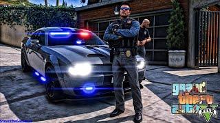 Playing GTA 5 As A POLICE OFFICER Detective| Ep 3|| GTA 5 Lspdfr Mod| 4K