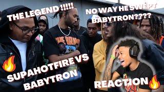 HE 3-0 BABYTRON ?SUPAHOTFIRE VS BABYTRON (REACTION)