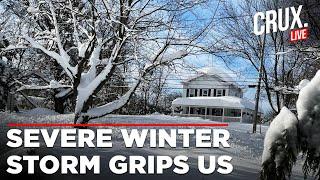 US News Live | US Weather Live | State Of Emergency In Kentucky and Virginia Over Winter Snow Storm