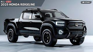 2025 Honda Ridgeline  Revealed - Powerful, Rugged And More Efficient !!