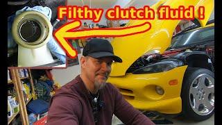 Viper hydraulic clutch bleed diy.....filthy!