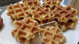 How to Make WAFFLES/ GALETTE CONGOLAISE