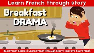 French Conversations with Stories for Beginners - Simple Dialogues A1 A2