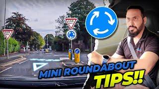 How to turn Right in Mini Roundabout | Turning Right Tips