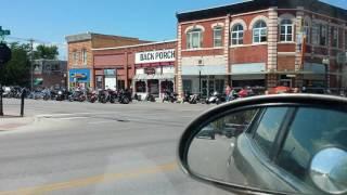 Driving through downtown Spearfish, SD - August - 2016