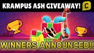 KRAMPUS ASH GIVEAWAY - WINNERS ANNOUNCED!