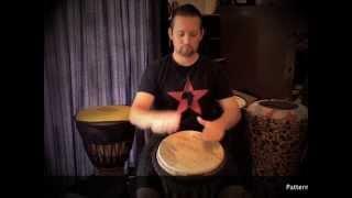 Djembe patterns for beginners - Patterns 1 to 6