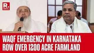 Karnataka Farmers Protest As Waqf Board Claims Over 1200 Acres Farmland