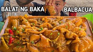 BEEF BALBACUA | BALAT NG BAKA | OUTDOOR COOKING | TOL BULOY MUKBANG