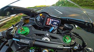 KAWASAKI NINJA H2 TOPSPEED | 0 - 300 Km/h | GPS