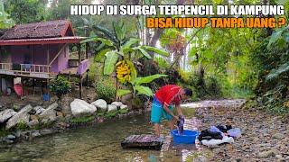 HIDUP DI RUMAH PONDOK HUTAN DI TEPI SUNGAI, MENANAM BERBAGAI SAYURAN DAN BUAH UNTUK KEBUTUHAN HIDUP