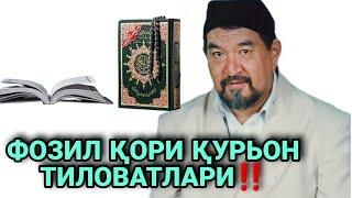 ФОЗИЛ ҚОРИ ҚУРЬОН ТИЛОВАТЛАРИ КЎНГЛИ БЎШЛАР ЭШИТМАСИН ‼️fozil qori haqida