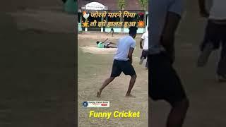 ऐसा पहली बार हुआ Funny Cricket Gully cricket match ️#shorts #short #viral #cricket