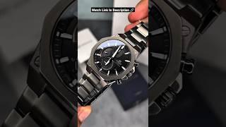 Edifice Casio Black Analog Dial Luxurious Elegant Men's Watch #luxurywatchesformen #elegantwatches